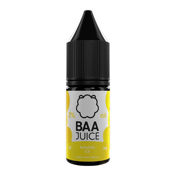 Banana Ice By Baa Juice 10ml Nic Salt Baa Salts