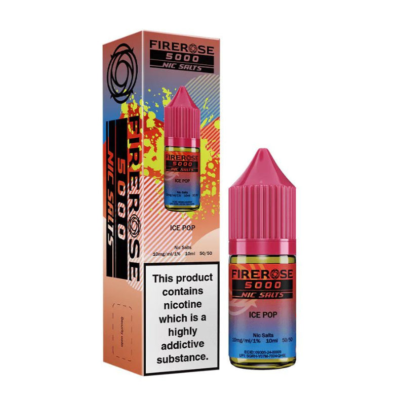 Ice Pop By Elux Firerose 5000 10ml Salts