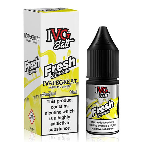 Fresh Lemonade By I VG Salt 10ml I VG