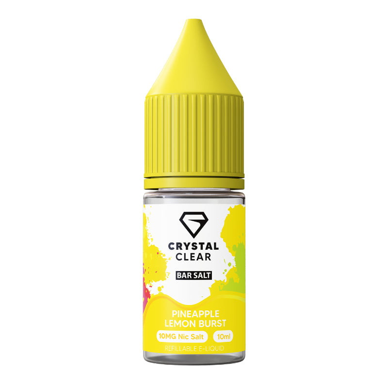 Pineapple Lemon Burst By Crystal Clear Salt 10ml