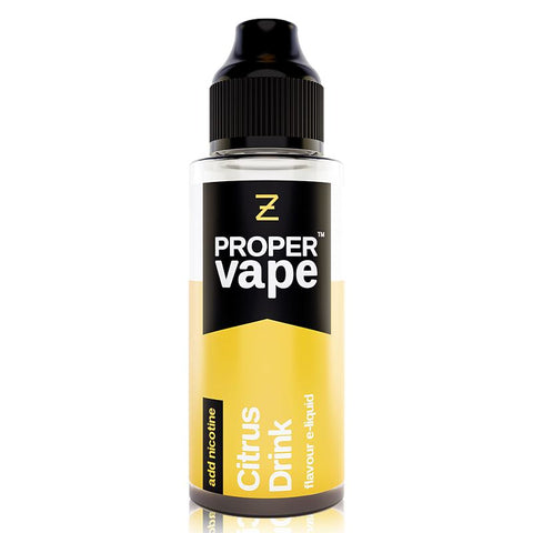 Citrus Drink by Proper Vape 100ml Shortfill Zeus Juice