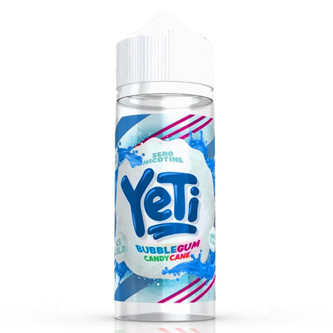 Bubblegum Candy Cane By Yeti 100ml Shortfill Yeti