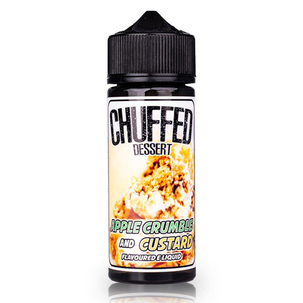 Apple Crumble and Custard By Chuffed Dessert 100ml Shortfill