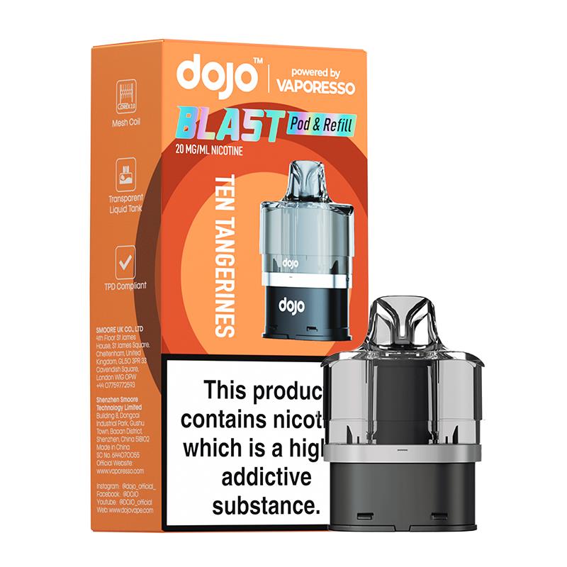 Dojo Blast 6000 Replacement Pods By Vaporesso