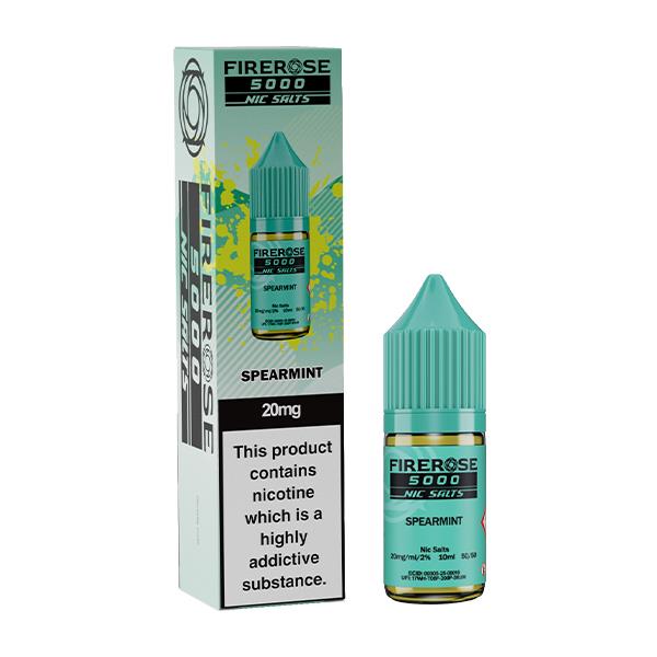 Spearmint By Elux Firerose 5000 10ml Salts