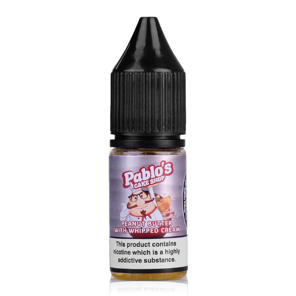 Peanut Butter with Whipped Cream By Pablo's Cake Shop Salt 10ml