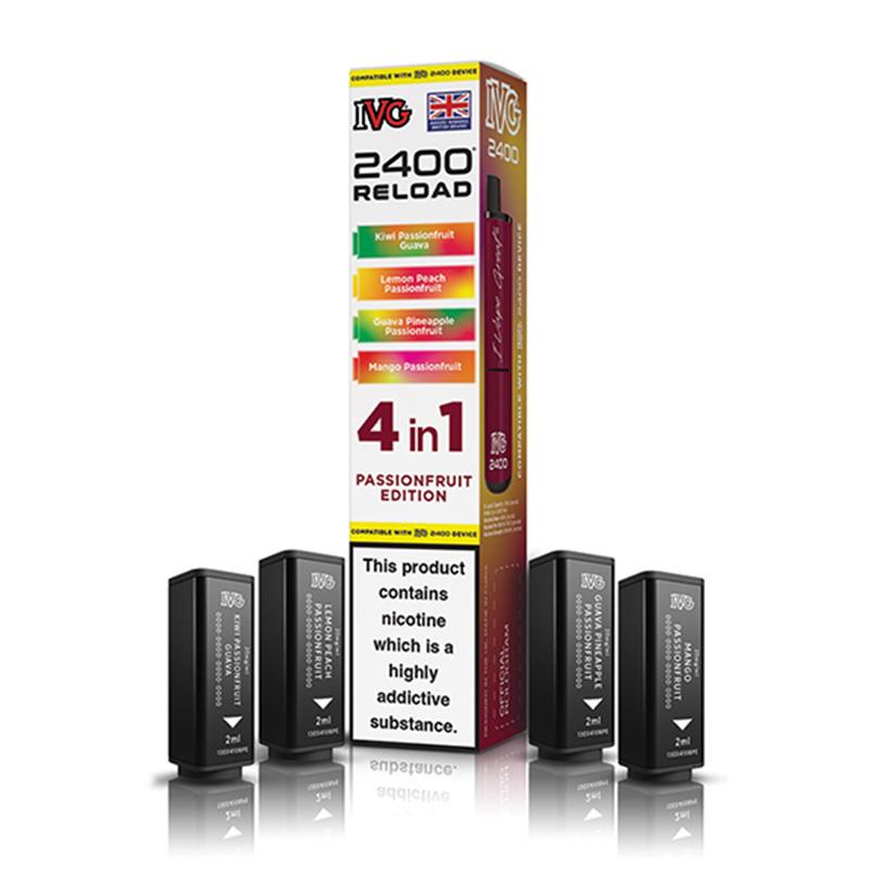 I VG 2400 Reload 4 in 1 Prefilled Replacement Pods