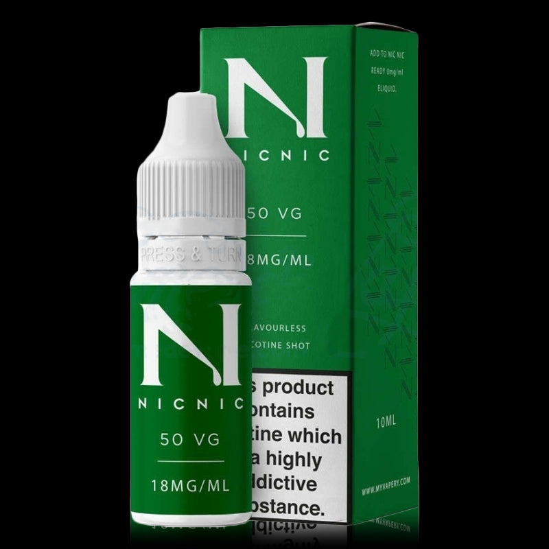10ml Nicotine Shots By Nic Nic