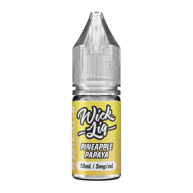 Pineapple Papaya By Wick Liq 10ml Nic Salt Wick Liquor
