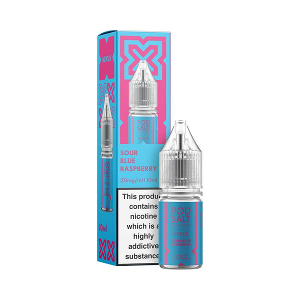 Sour Blue Raspberry By Nexus Pod Salt 10ml