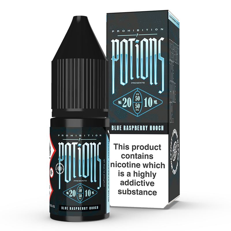 Blue Raspberry Hooch By Prohibition Potions Salt 10ml