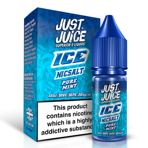 Pure Mint By Just Juice ICE Salts 10ml Just Juice