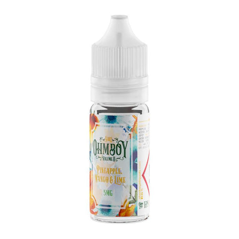 Pineapple, Mango & Lime  Salt By Ohm Boy V2 10ml Nic Salt Ohm Boy