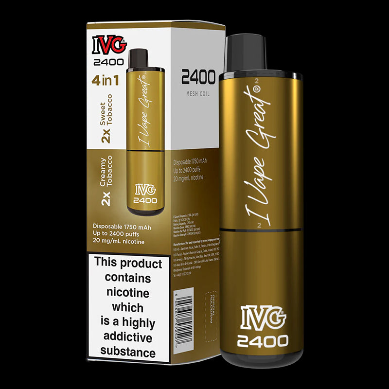 I VG 2400 Puff Multi Flavour Disposable Vape 20mg