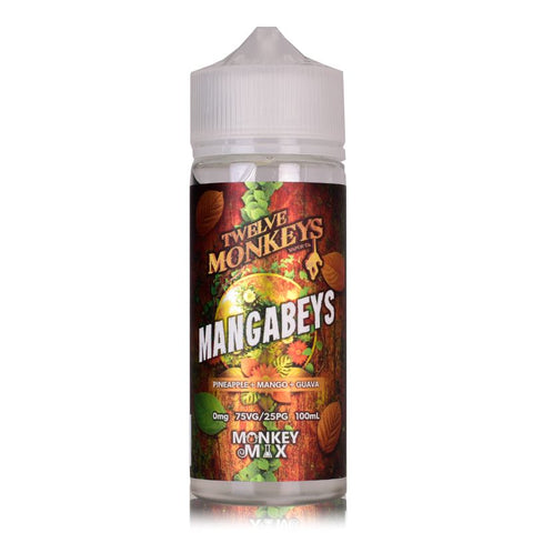 Mangabeys By Twelve Monkeys 100ml Shortfill Twelve Monkeys