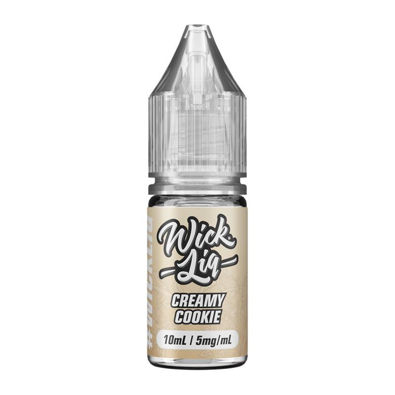 Creamy Cookie By Wick Liq 10ml Nic Salt Wick Liquor