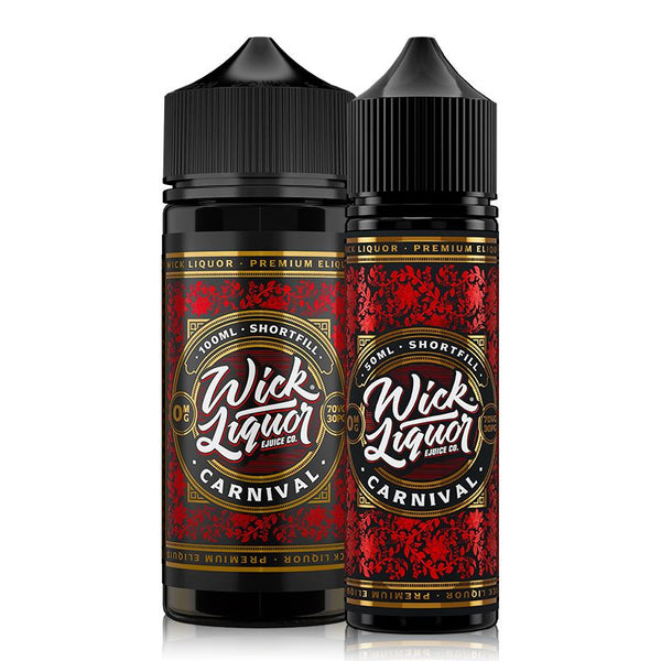 Carnival By Wick Liquor 0mg Shortfill
