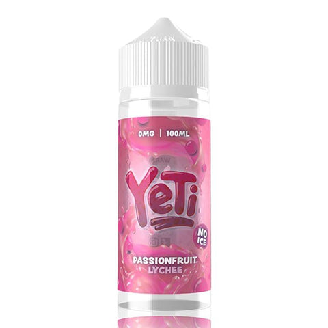 Passionfruit Lychee No ICE By Yeti Defrosted 100ml Shortfill Yeti