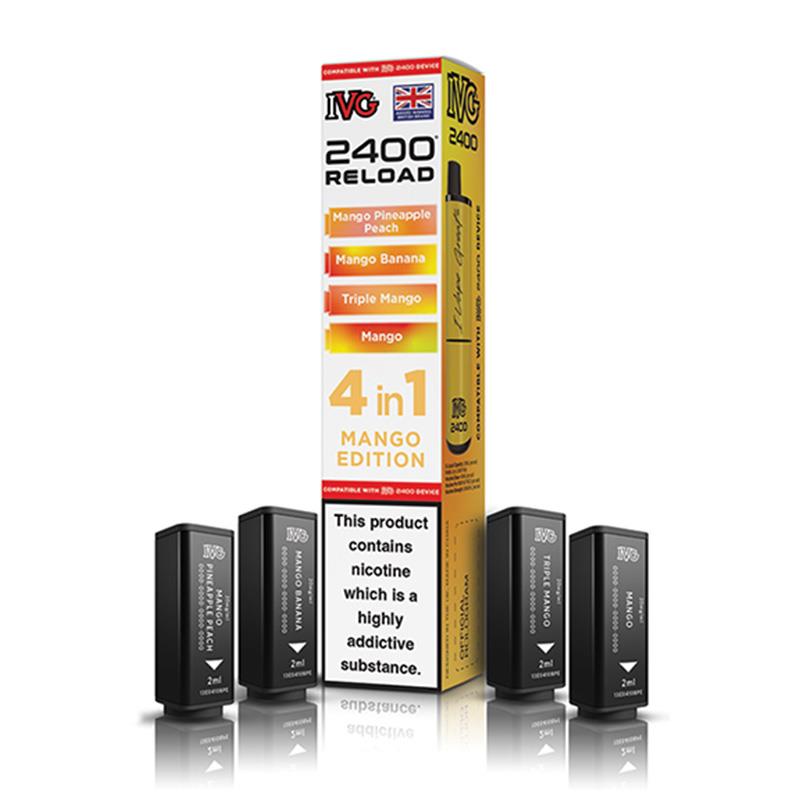 I VG 2400 Reload 4 in 1 Prefilled Replacement Pods
