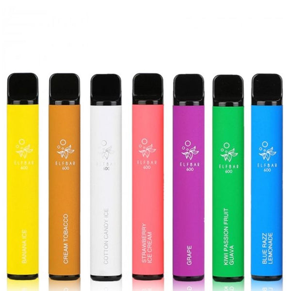 Elf Bar 600 Disposable Pod System (Out Of Date)