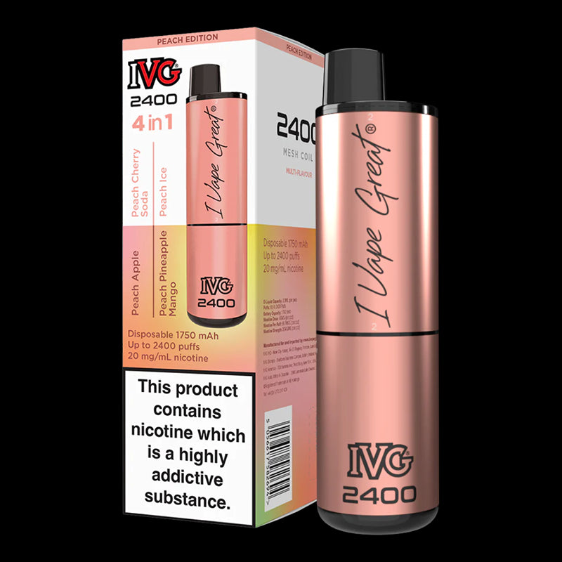I VG 2400 Puff Multi Flavour Disposable Vape 20mg