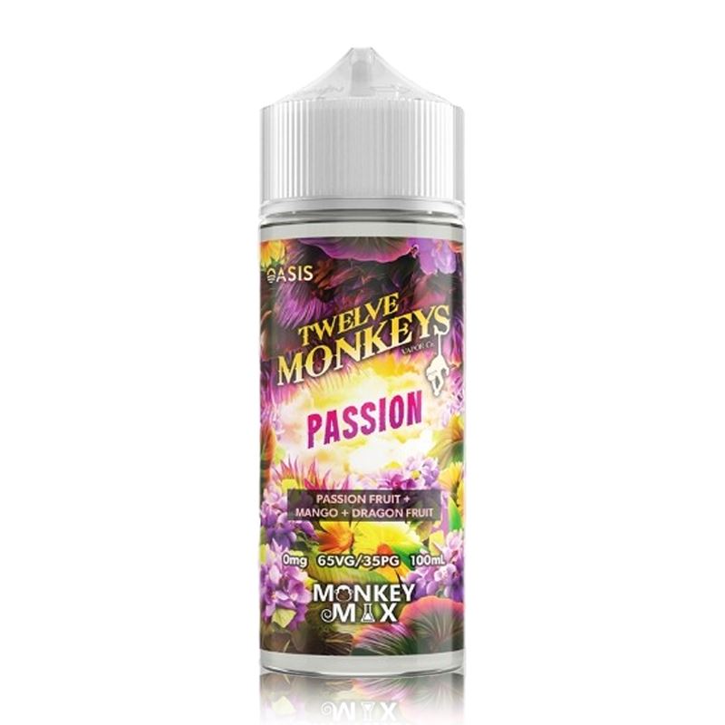 Passion By Twelve Monkeys Oasis Shortfill