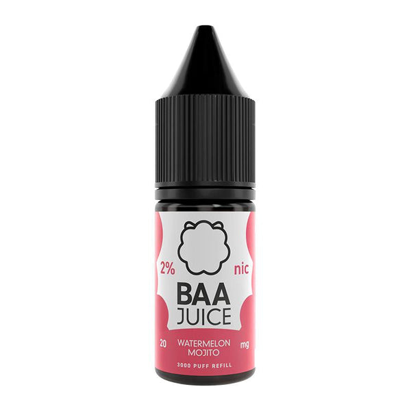 Watermelon Ice By Baa Juice 10ml Nic Salt Baa Salts