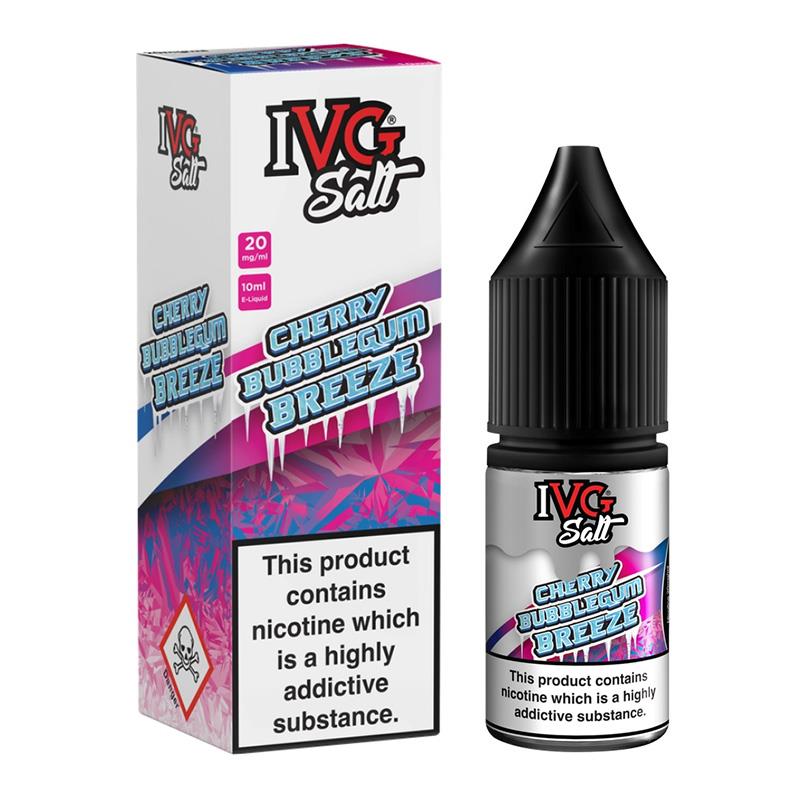 Cherry Bubblegum Breeze 10ml By I VG Salt