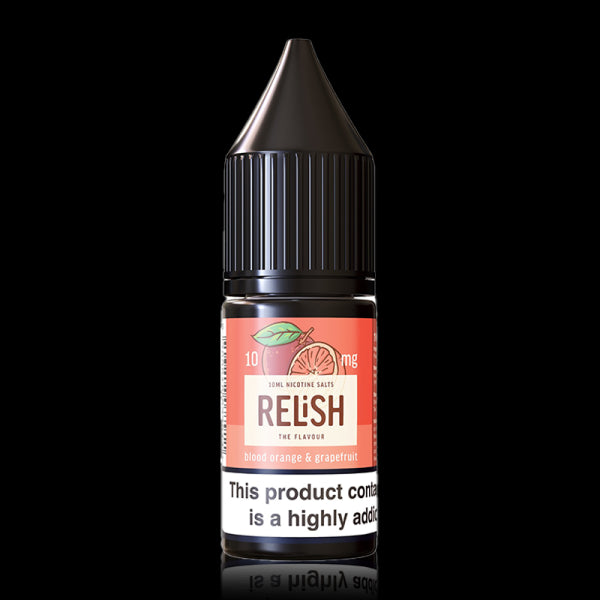 Blood Orange and Grapefruit By Relish 10ml Nicotine Salt