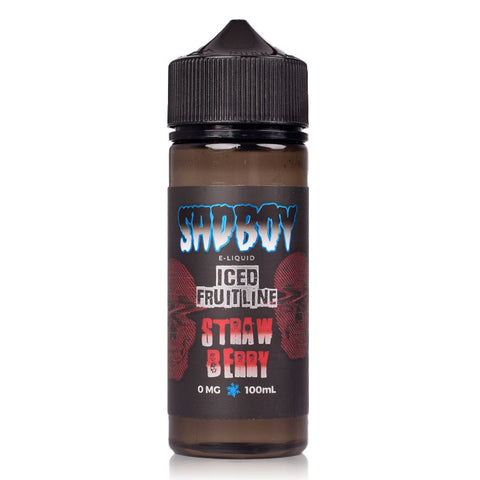 Straw Berry Fruit Ice By Sadboy 100ml Shortfill Sadboy