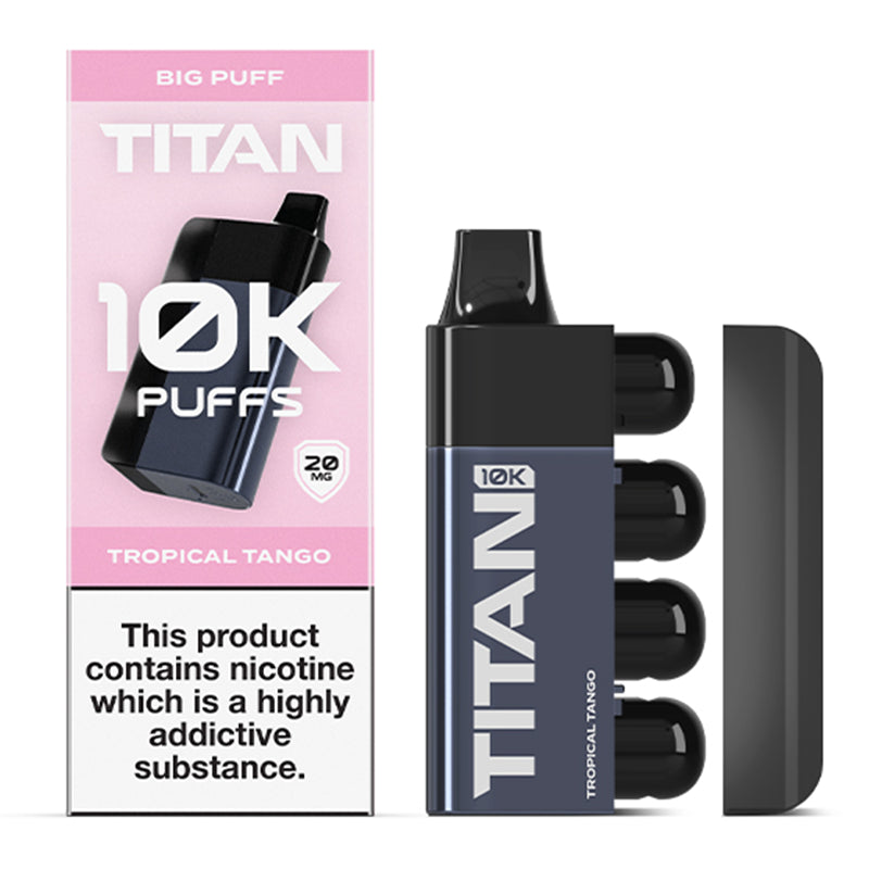 10K Rechargeable Disposable Vape Kit By Titan