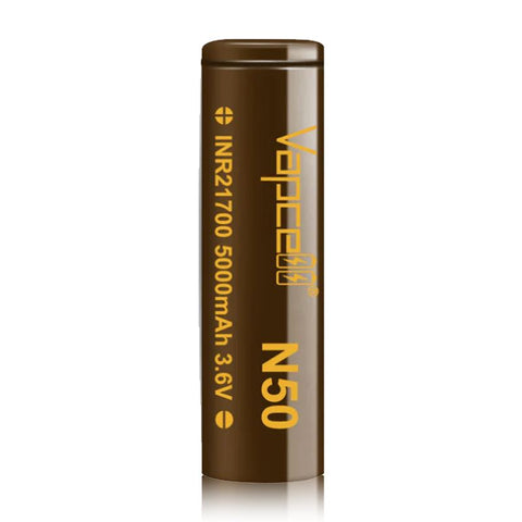 Vapcell N50 5000mAh 21700 Battery vapCell