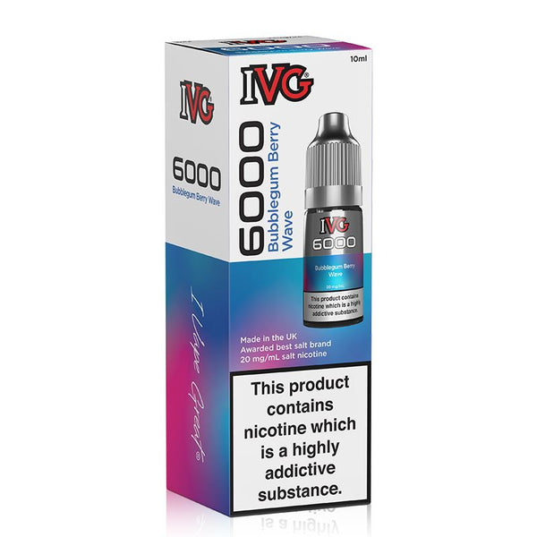 Bubblegum Berry Wave By I VG 6000 10ml Salts