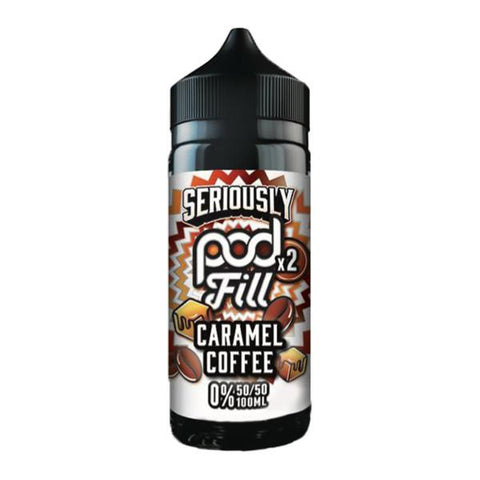 Caramel Coffee By Seriously Pod Fill 100ml Shortfill Seriously Doozy