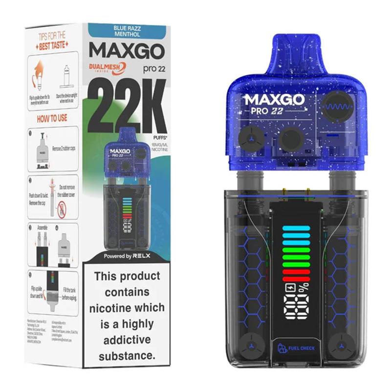 MAXGO Pro 22 Disposable Pod Kit By Relx