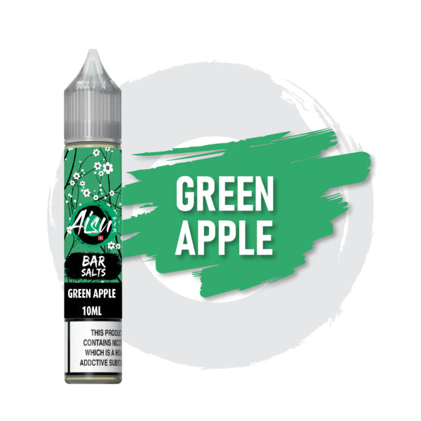 Green Apple 10ml Nic Salt By Aisu Bar Salt