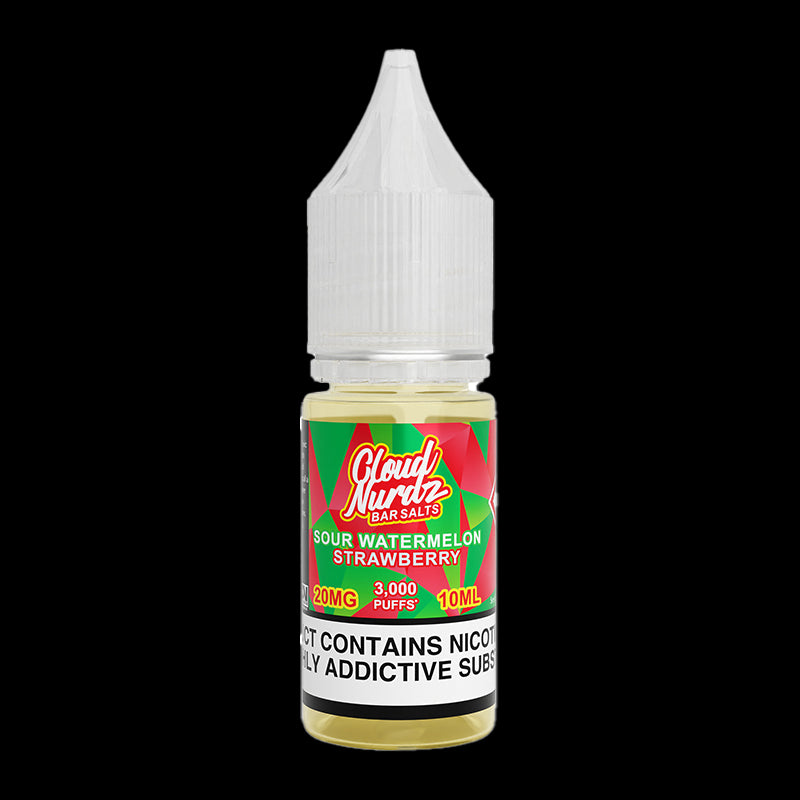 Sour Watermelon Strawberry By Cloud Nurdz Bar Salts 10ml