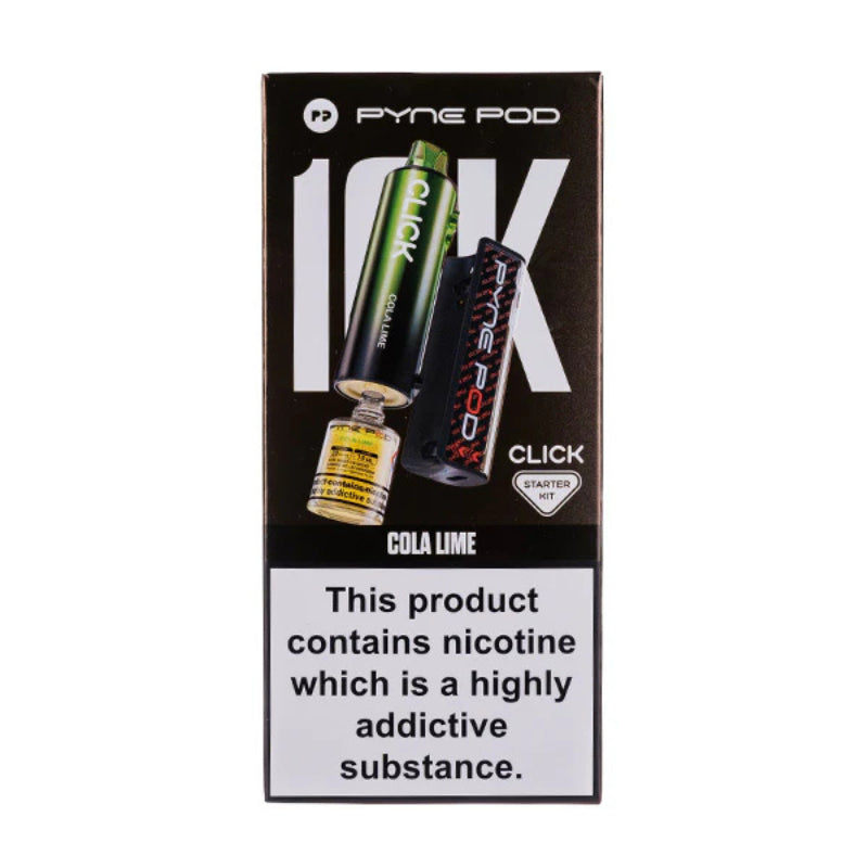 Click 10000 Puff Prefilled Pod Kit By Pyne