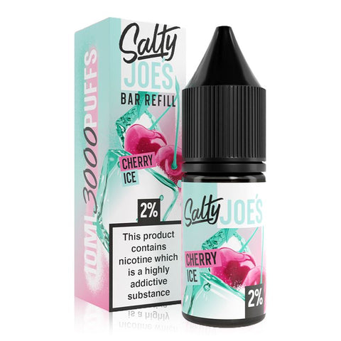 Cherry Ice By Salty Joes Bar Refill 10ml Nic salt (OOD) Salty Joes
