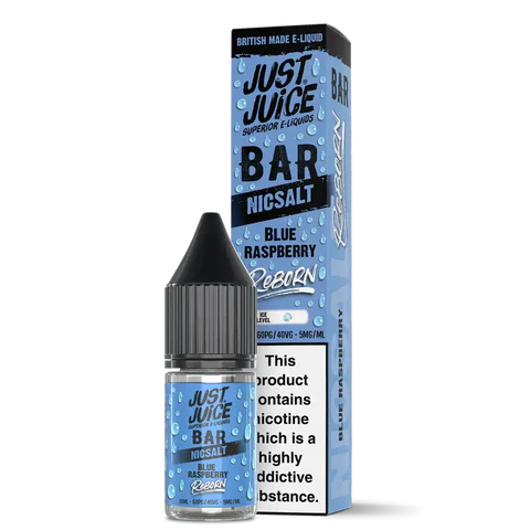 Blue Raspberry By Just Juice Reborn 10ml Nic Salt Just Juice