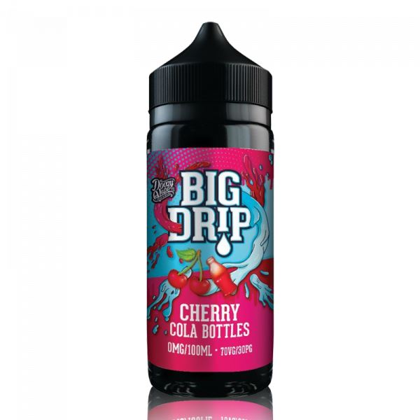 Cherry Cola Bottles By Big Drip 100ml Shortfill
