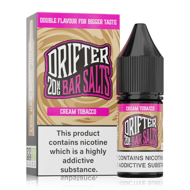 Cream Tobacco By Drifter Bar Salts 10ml