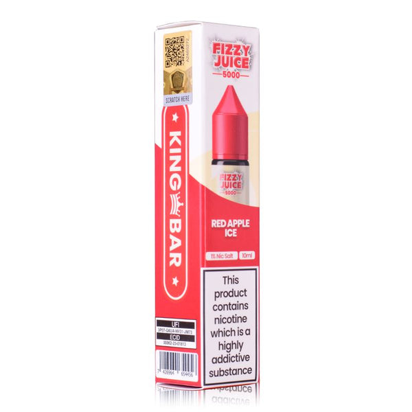 Red Apple Ice By Fizzy Juice Salt 10ml