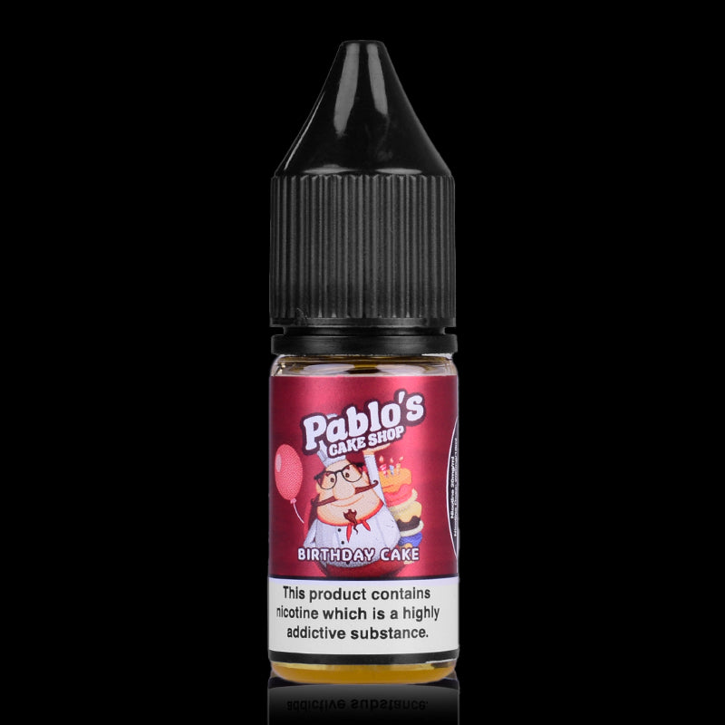 Birthday Cake By Pablo's Cake Shop Salt 10ml Pablos Cake Shop