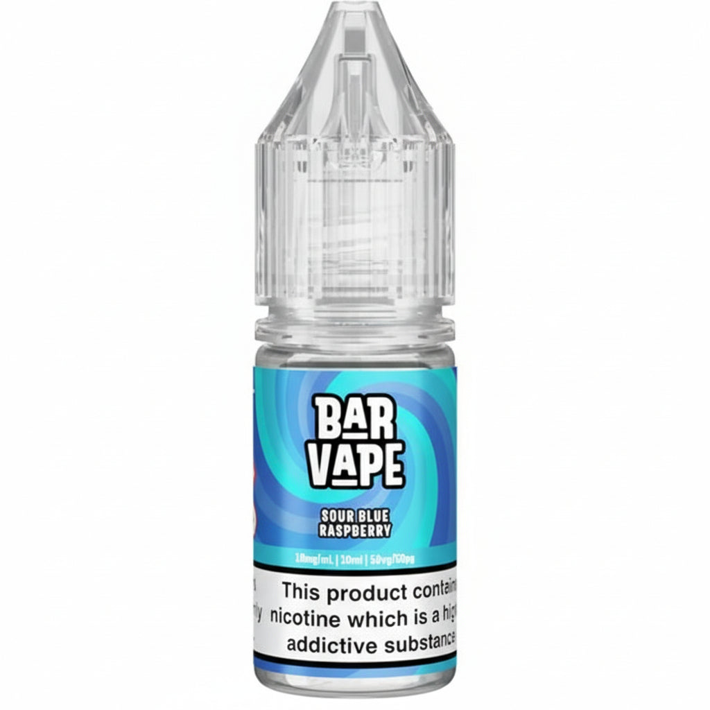Vaping Rashberry Sour Blue Raspberry By Bar Vape Salts 10ml - Evolution Vaping