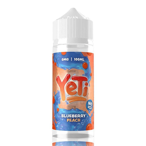 Blueberry Peach No ICE By Yeti Defrosted 100ml Shortfill Yeti