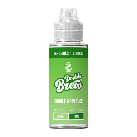 Double Apple Ice By Double Brew XL 100ml Shortfill Ohm Brew