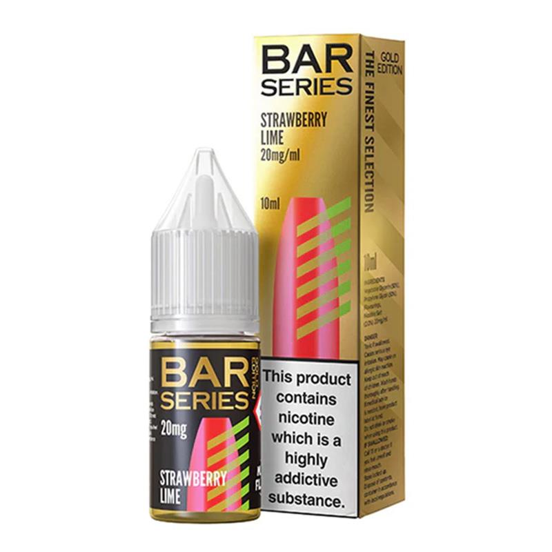 Strawberry Lime By Bar Series Gold Edition Salt 10ml