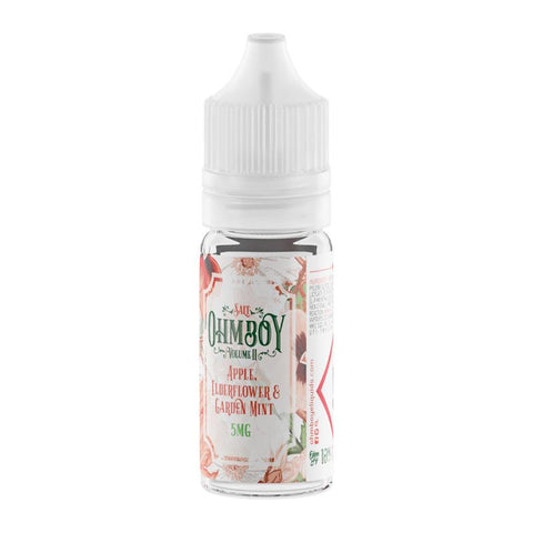 Apple, Elderflower Garden Mint By Ohm Boy V2 10ml Nic Salt Ohm Boy