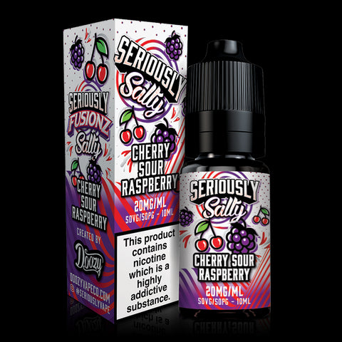 Sour Raspberry Cherry By Seriously Fusionz 10ml salts Seriously Doozy